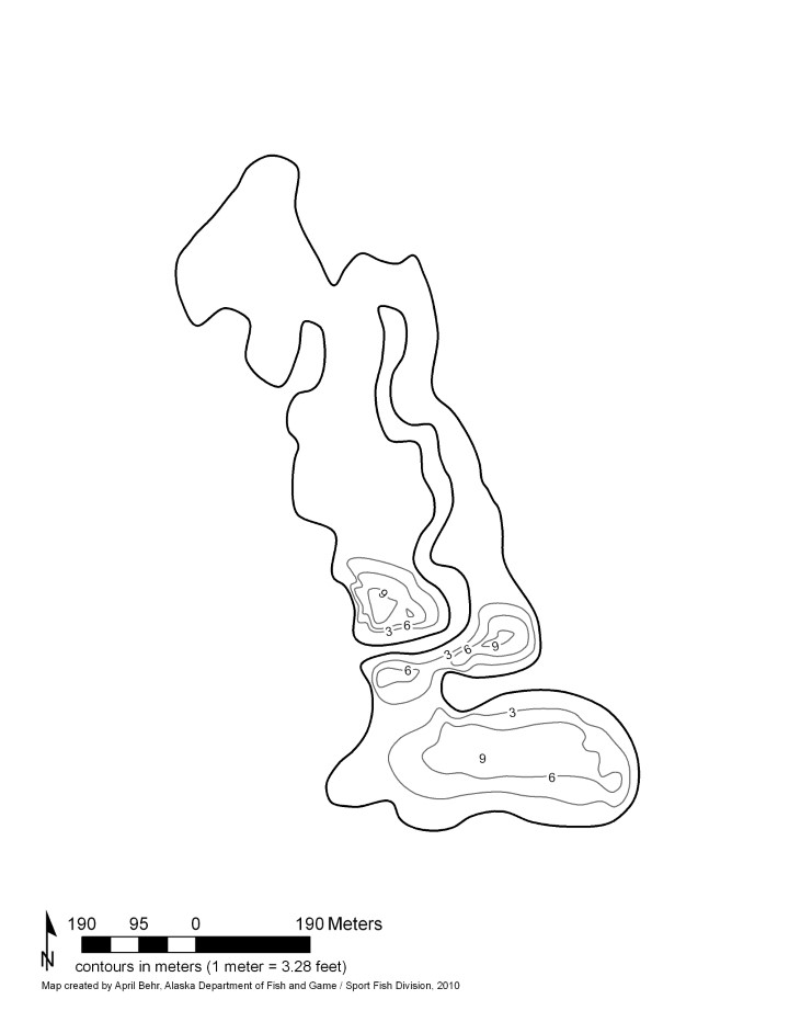 East Pit Lake Depth Chart