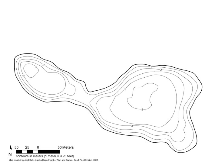 Bathymetric Map of Crater Lake