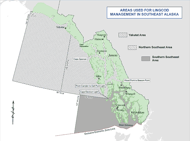 Southeast Alaska 2019 Lingcod Sport Fishing Regulations Set For The Southern Southeast Alaska Area