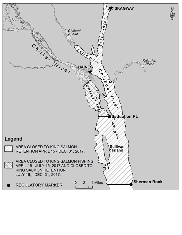 2017 KING SALMON SPORT FISHING REGULATIONS FOR HAINES/SKAGWAY AREA MARINE WATERS