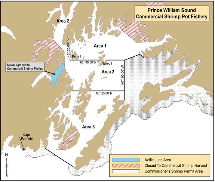 Board Modifies Prince William Sound Shrimp Plan, Maintains Five-pot Limit 