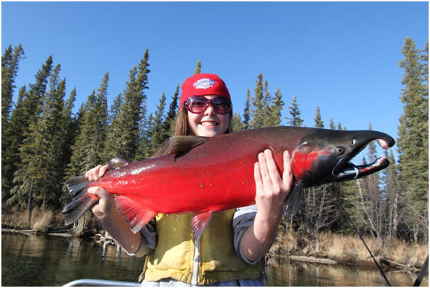 There is normally great coho salmon fishing in the Delta Clearwater in late September.