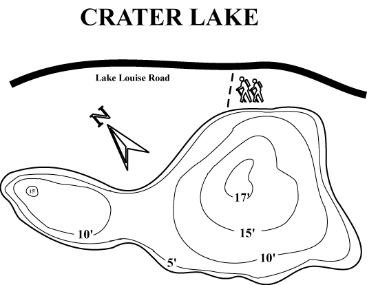 Bathymetric Map of Crater Lake Crater Lake Map. Bathymetric Map of Crater Lake