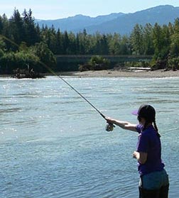 Fly fishing