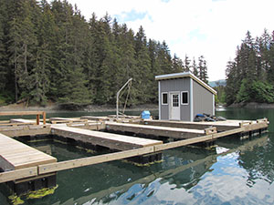 Aquatic farm site
