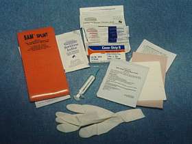 Photo of wound management kit