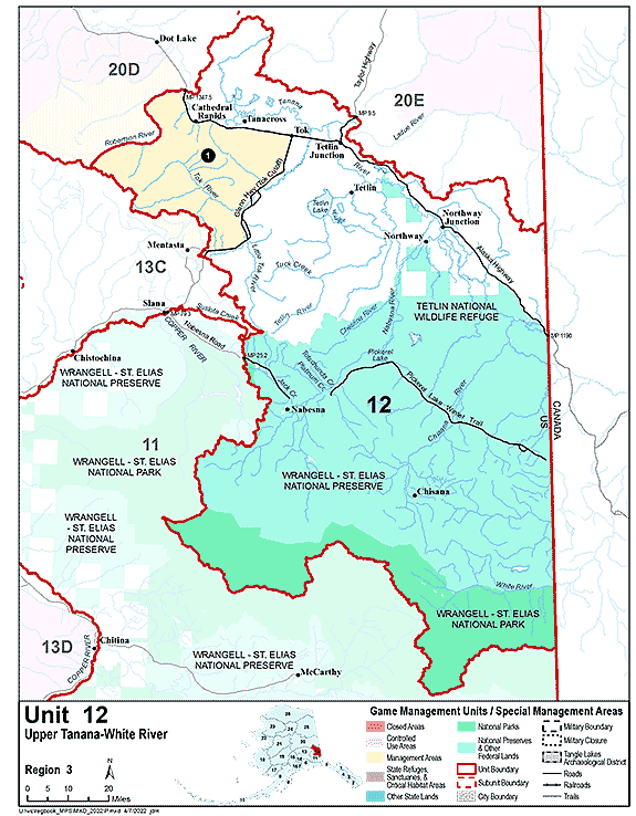 Map of gmu 12