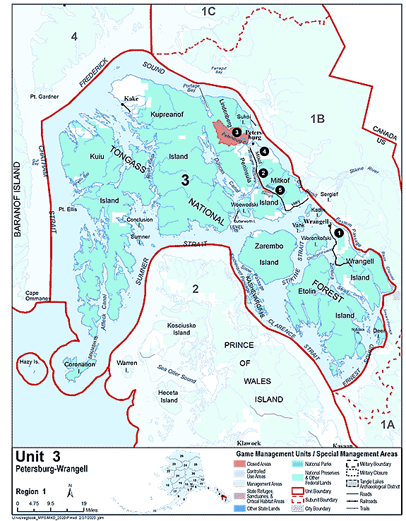 Map of gmu 3