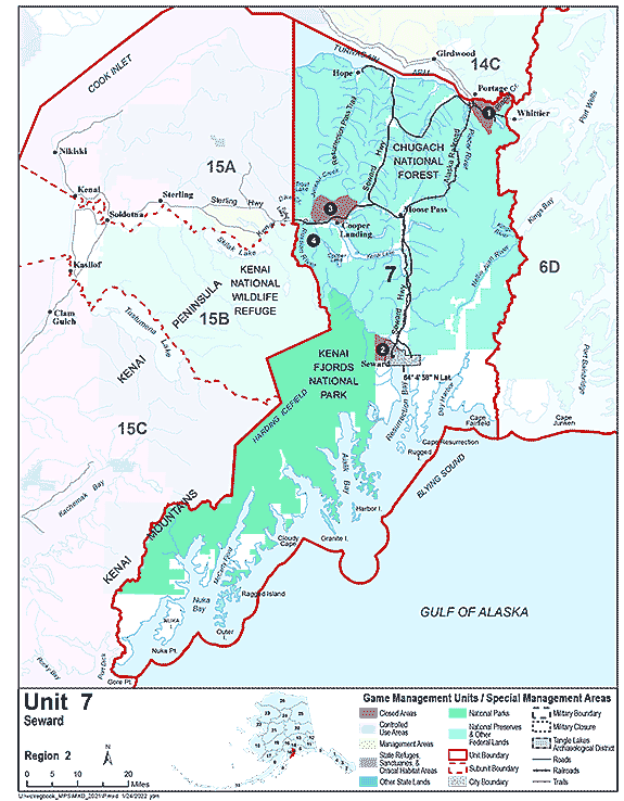 Map of GMU 7