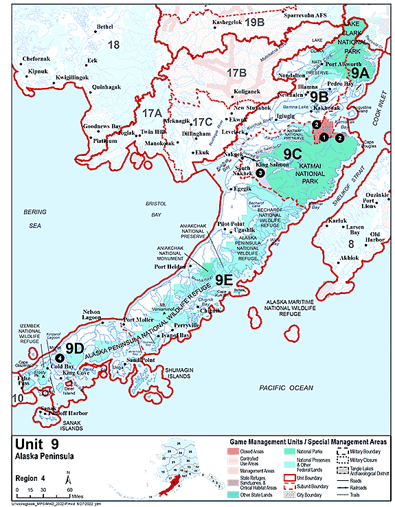 Map of gmu 9