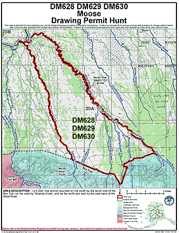 Map of DM629