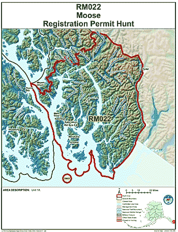 Map of RM022