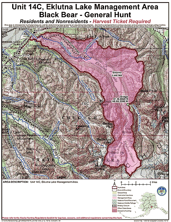 alaska hunting maps by game