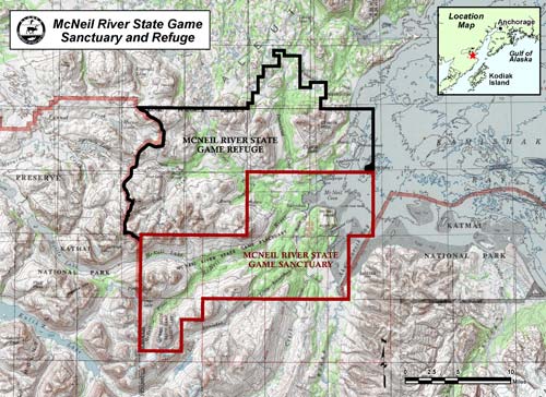 map of McNeil River