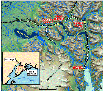 Russian River Alaska Map Kenai Brown Bear Committee - Russian River, Alaska Department Of Fish And  Game