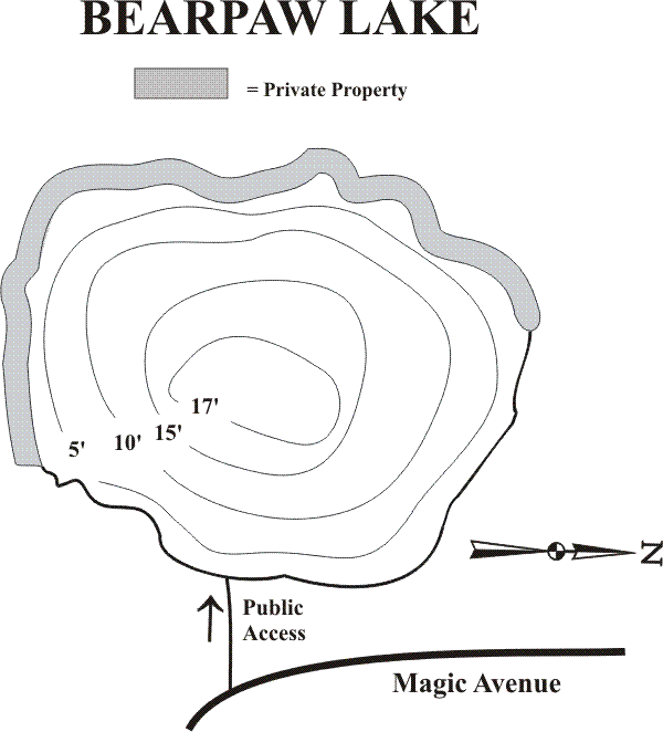 Paw Paw Lake Depth Chart