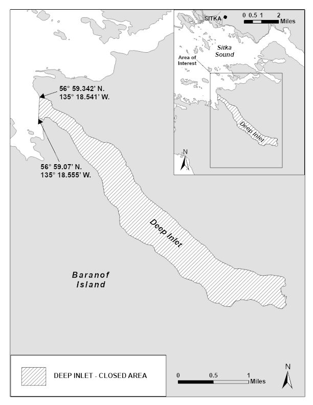 Sport Fishing for Coho Salmon Closed in Deep Inlet