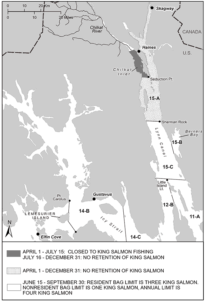 Updated 2020 King Salmon Sport Fishing Regulations In Southeast Alaska, Outside The Haines/skagway Area