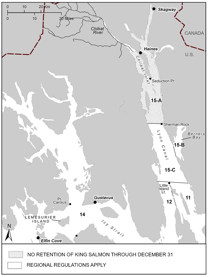 Updated 2020 King Salmon Sport Fishing Regulations In Southeast Alaska, Outside The Haines/Skagway Area