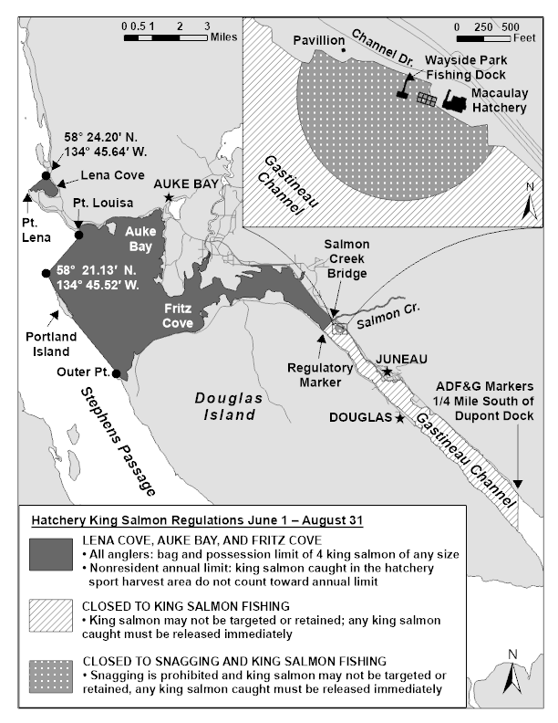 Sport Fishing for King Salmon Opens in Hatchery Areas Near Juneau