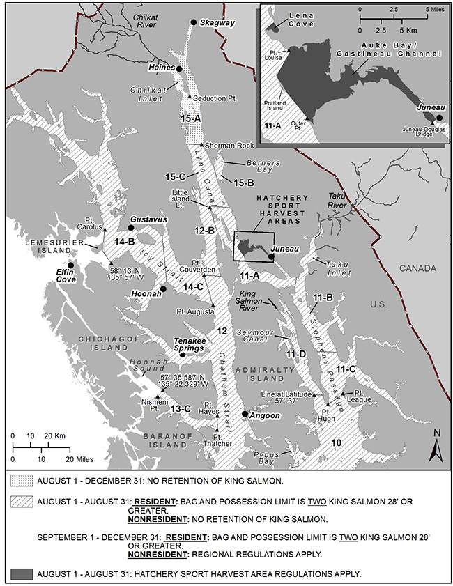 Revised Sport Fishing Regulations For King Salmon In Southeast Alaska And Ketchikan Area For 2021