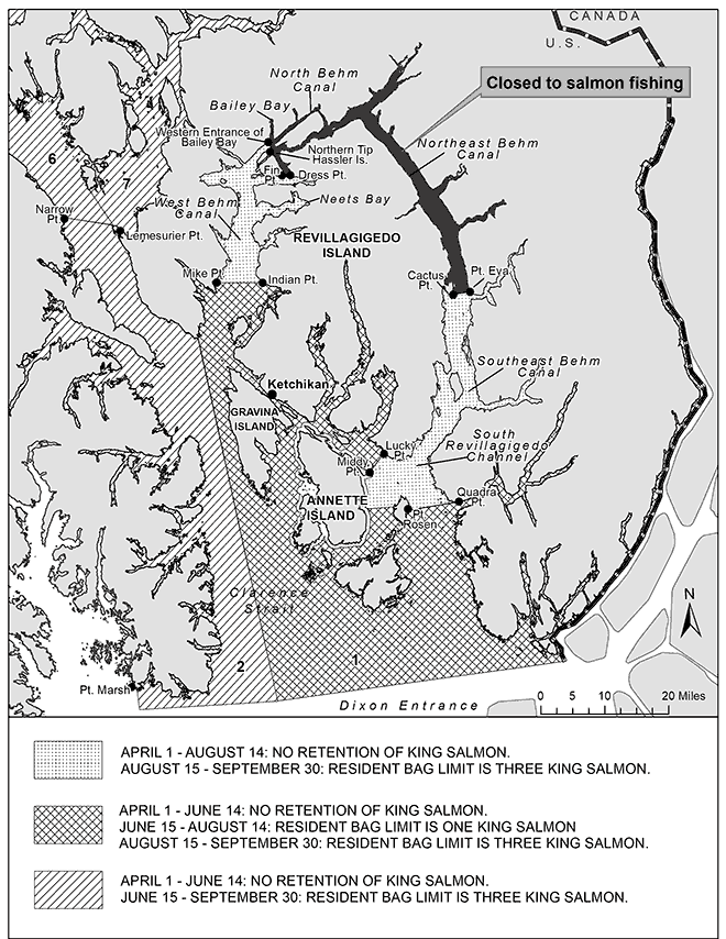 Updated: Sport Fishing Regulations For King Salmon In Southeast Alaska And The Ketchikan Area For 2020