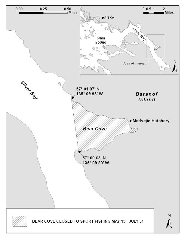 Sport Fishing Closed in Bear Cove