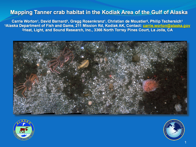 Mapping Tanner Crab Habitat