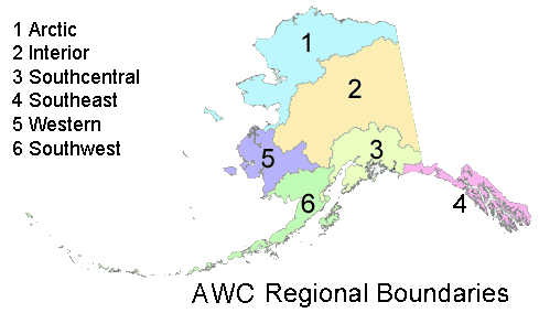 AWC Regional Boundaries