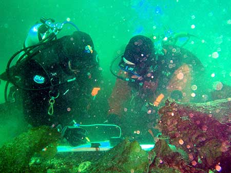 Working Underwater for Fish and Game, Alaska Department of Fish