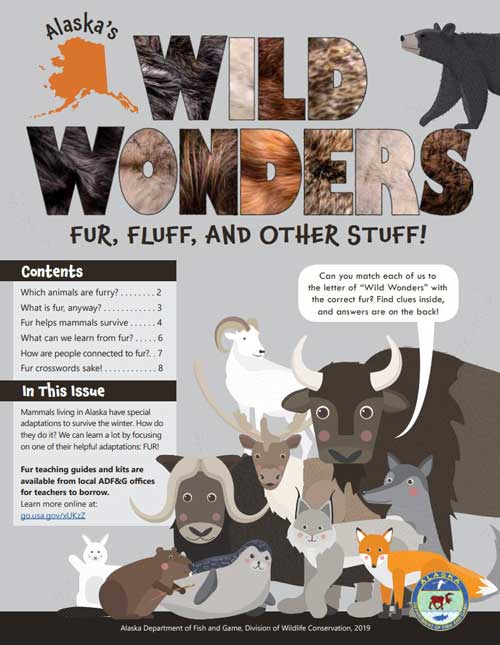 Fur, Fluff & Other Stuff! - Alaska's Wild Wonders (Issue 9), Alaska  Department of Fish and Game