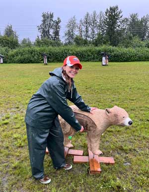 Bear model demonstration
