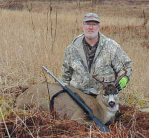 Hunter in the field