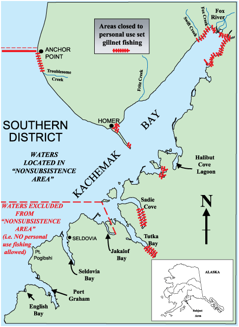 Regulations Kachemak Bay Personal Use Salmon Gillnet Fishery