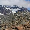 At the sonar site, the river bed and shores of the Copper River sonar site are made up of mostly large rocks and boulders.