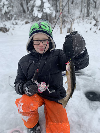 Hard water fishing