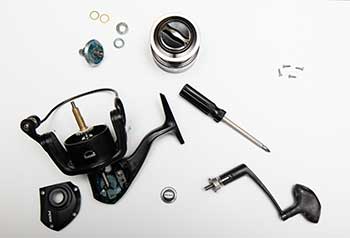 Fishing Reel disassembled