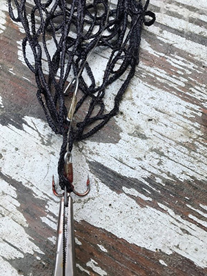 Hook tangled in Gear