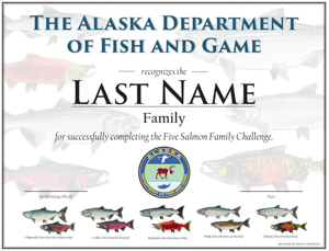 Five Salmon Family Challenge