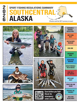 Southcentral Alaska Sport Fishing Regulations Cover