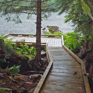 Boat launch ramp