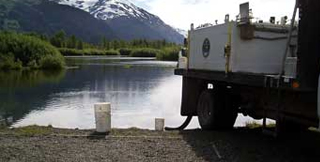 Stocking a lake with fish