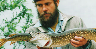 Biologist with Northern Pike