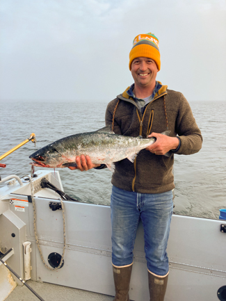 saltwater coho catch