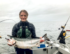 saltwater coho catch