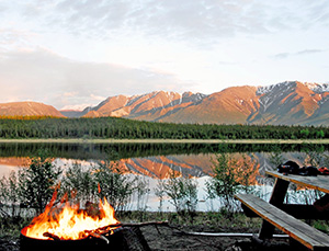 View from the cabin.