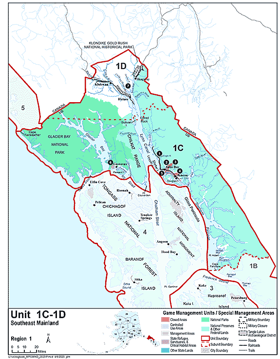 Map of gmu 1cd