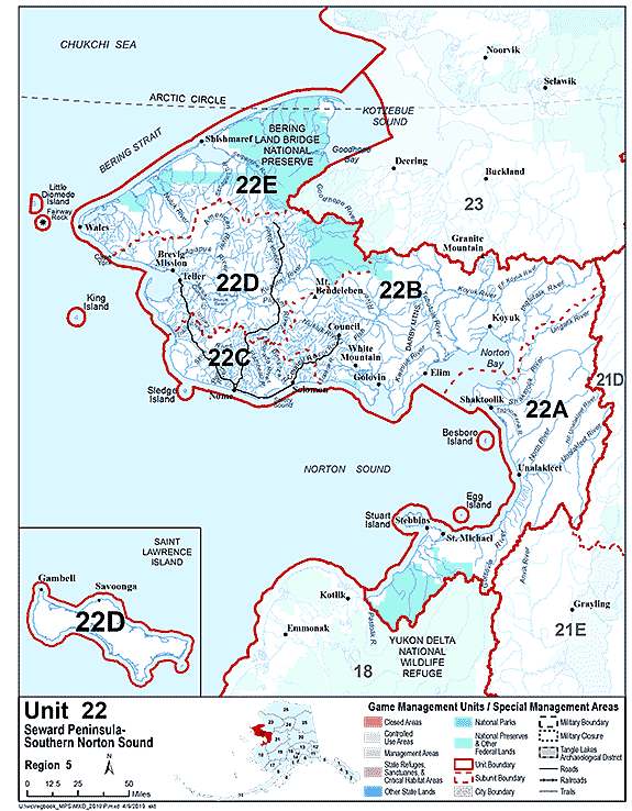 Map of gmu 22