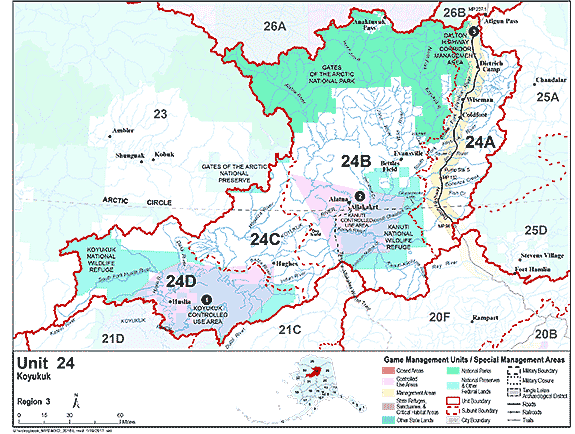 Map of GMU 24