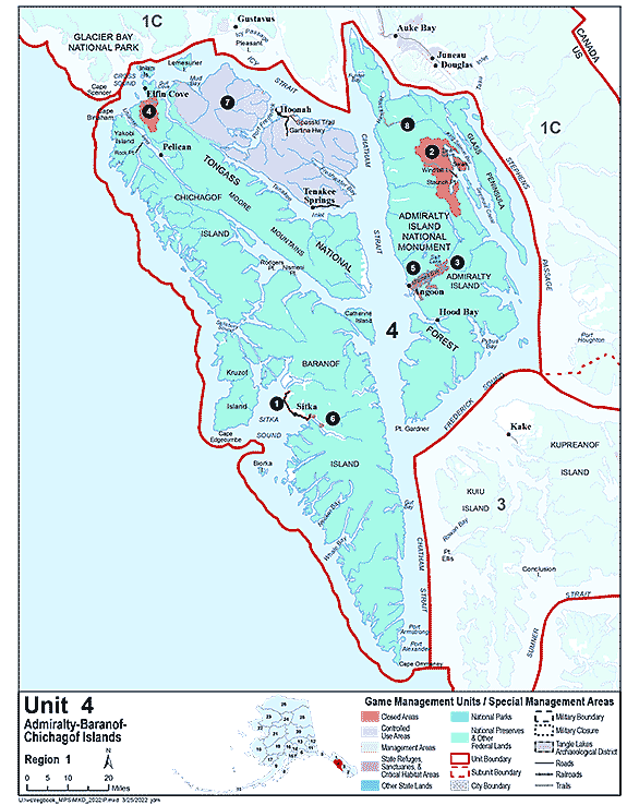 Map of GMU 4